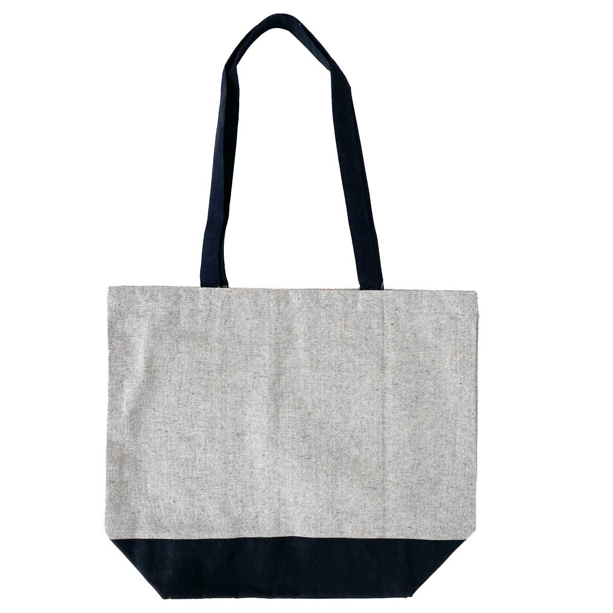 tweed tote bag