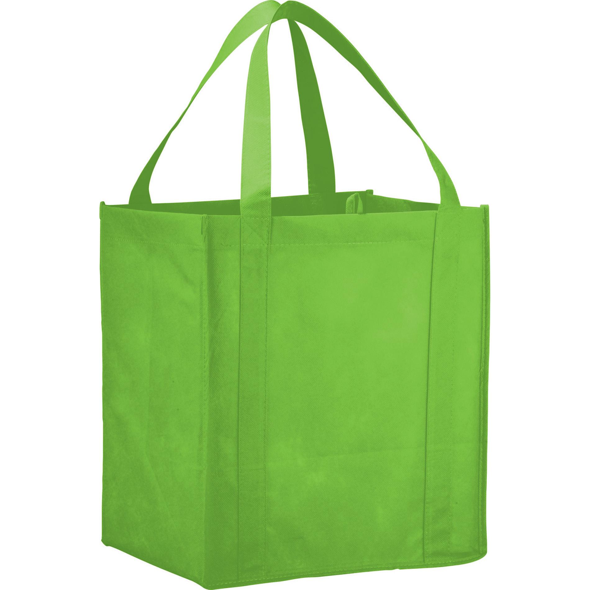 Imprinted Eco-Friendly Non Woven Tote Bags (13.5 x 14.5)