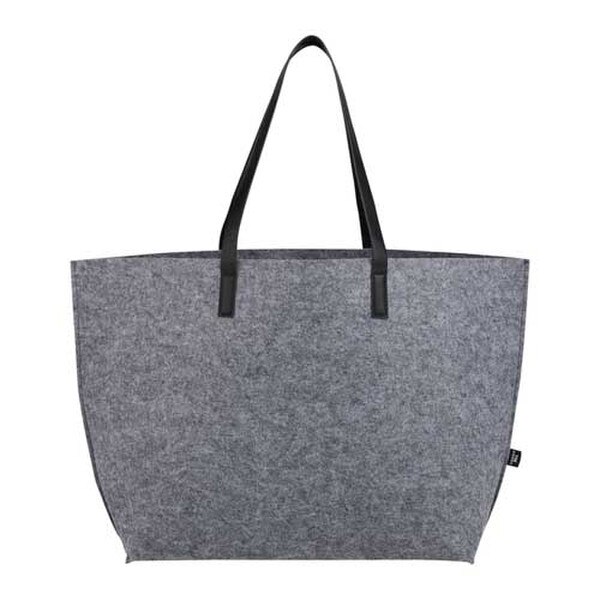 Custom Printed The Goods Recycled Felt Shoulder Tote | Bagmasters