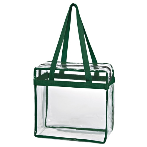 Clear plastic tote bags with zipper online