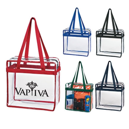 clear tote bags in bulk