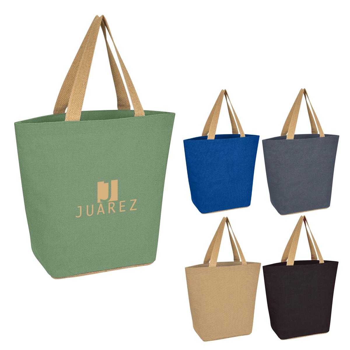 mini jute tote bags