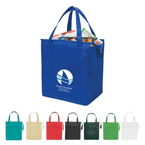 Custom insulated 2024 grocery bags