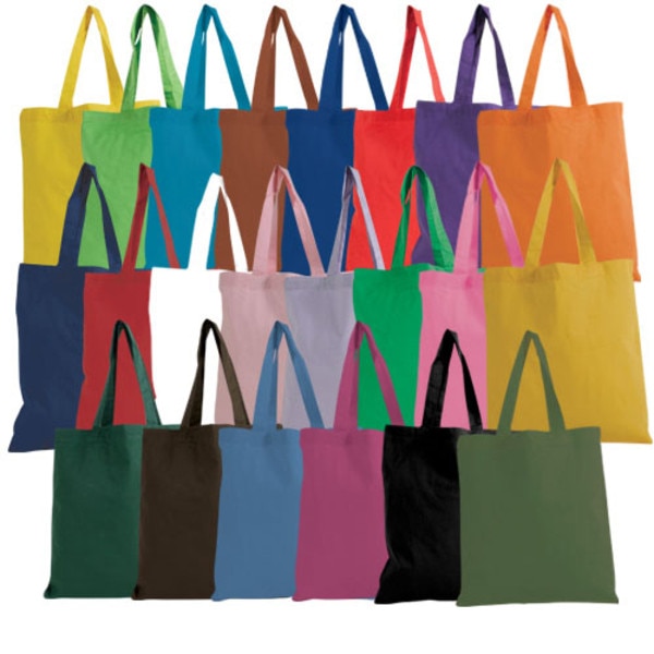 Color Cotton Economical Tote | Bagmasters