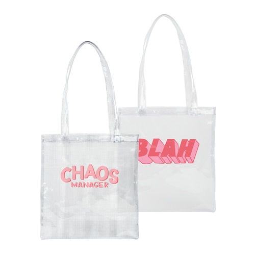 vinyl tote bag