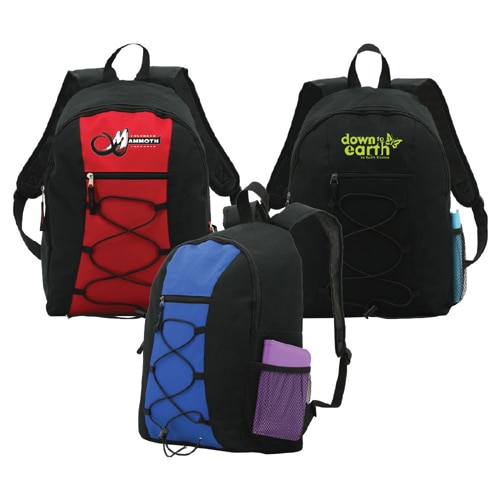 Custom Printed 600D Polyester Backpack Bagmasters