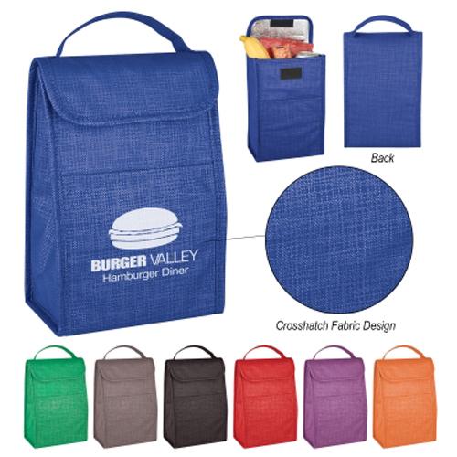 Crosshatch Non Woven Lunch Bag Bagmasters