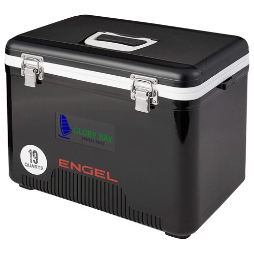 19 Qt. Medium Engel® Cooler With Rod Holders - Brilliant Promos