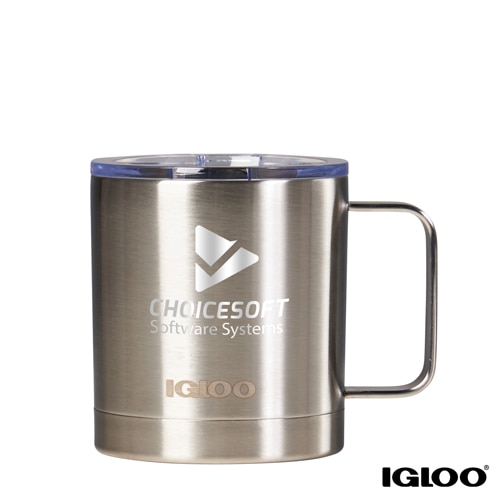 Custom Igloo 12 oz. vacuum insulated tumbler personalized with