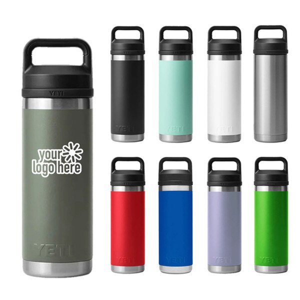 Custom Printed Yeti Rambler 18oz Bottle | Bagmasters