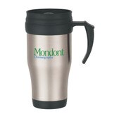 16 Oz Travel Mug W/ Plastic Liner