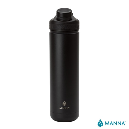 Manna Organics Ranger Pro Water Bottle - White Marble 26 oz