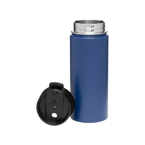 Engraved Corporate Luxe Matte Finish 16.9oz Stainless Steel Water Bottle