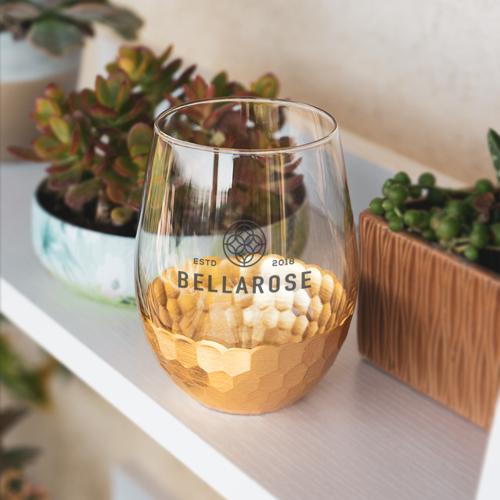 Single Life - 18 oz Stemless Wine Glass