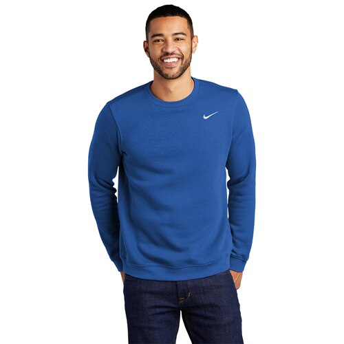 nike obsidian club fleece crew