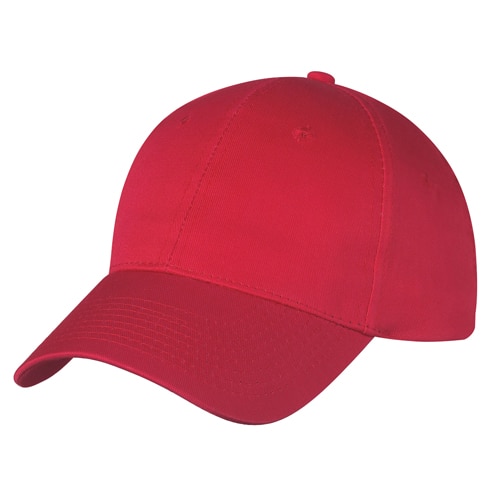 ECCO World Class Red Golf Hat Cap Strap Back Adjustable White Logo