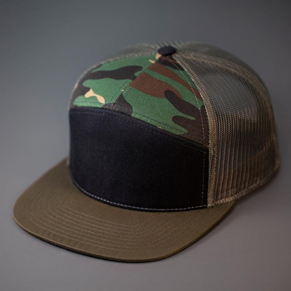 The Magnificent 7 Panel Trucker Hat | Bagmasters