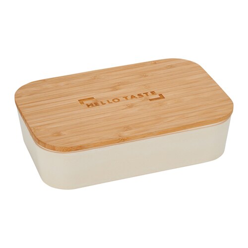 Bamboo Fiber Lunch Box with Utensils