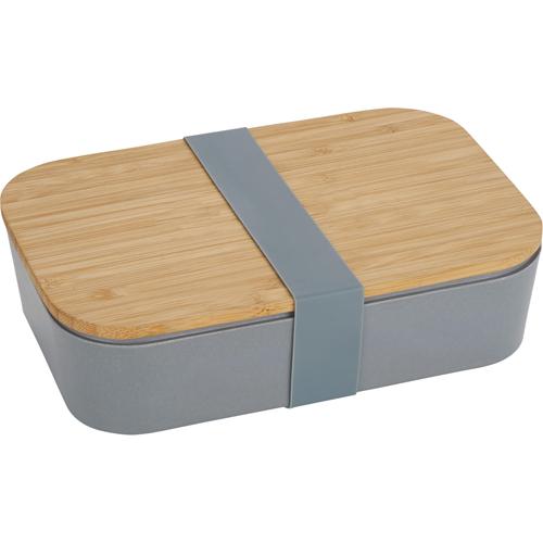 Bamboo Fiber Lunch Box with Utensils  Eco Promotional Products,  Environmentally and Socially Responsible Promotional Products