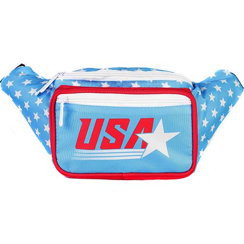 baby blue fanny pack